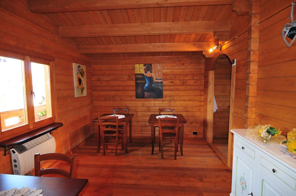 Chalet Dei Parchi Bed and Breakfast Saracinesco Eksteriør billede